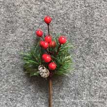 Personalized Christmas Red Berry Decorations